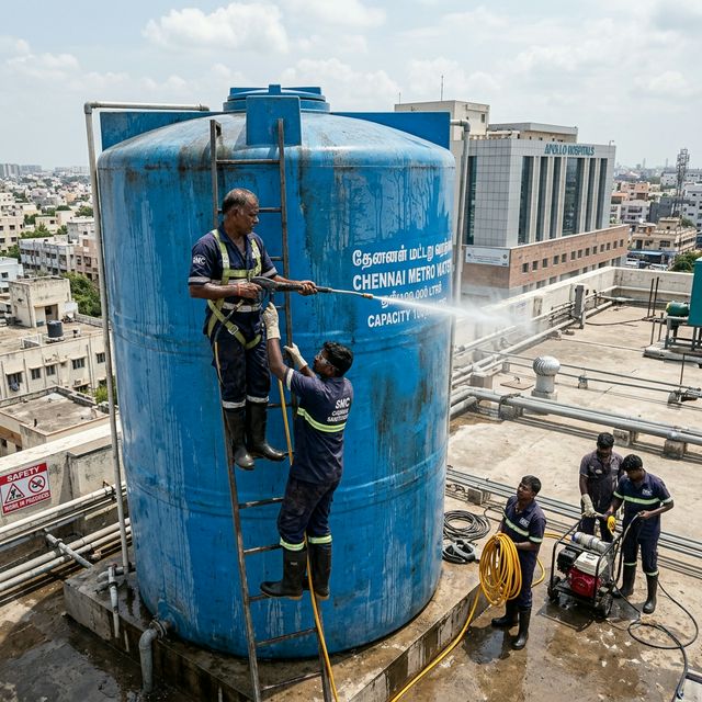 Commercial Tank Cleaning for Schools and Hospitals