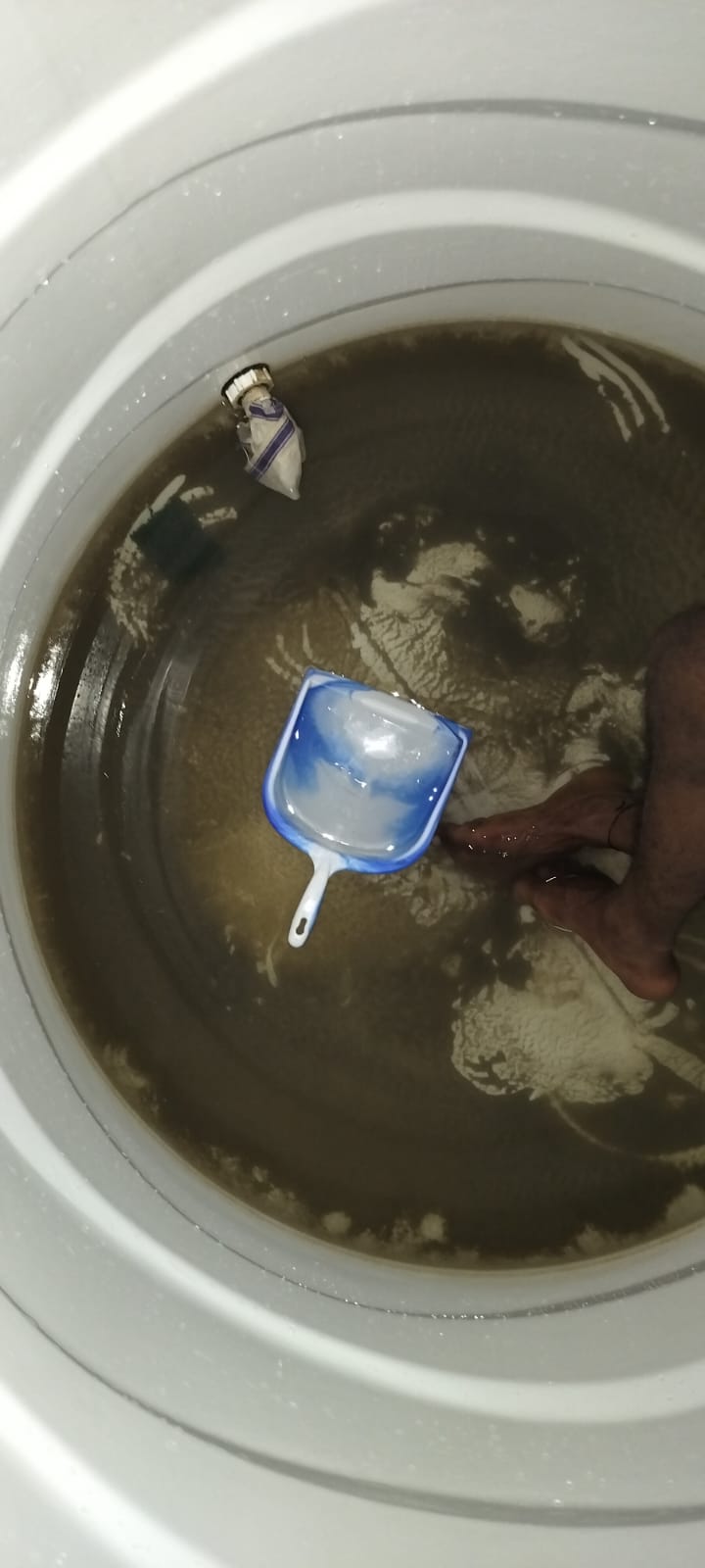 Sump Before Cleaning